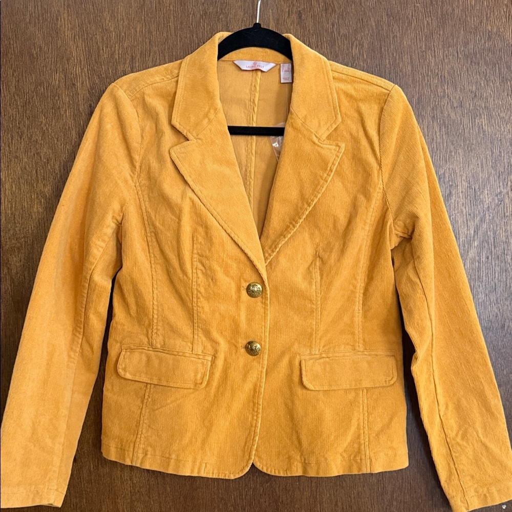Laurie Felt Golden Blazer Jacket